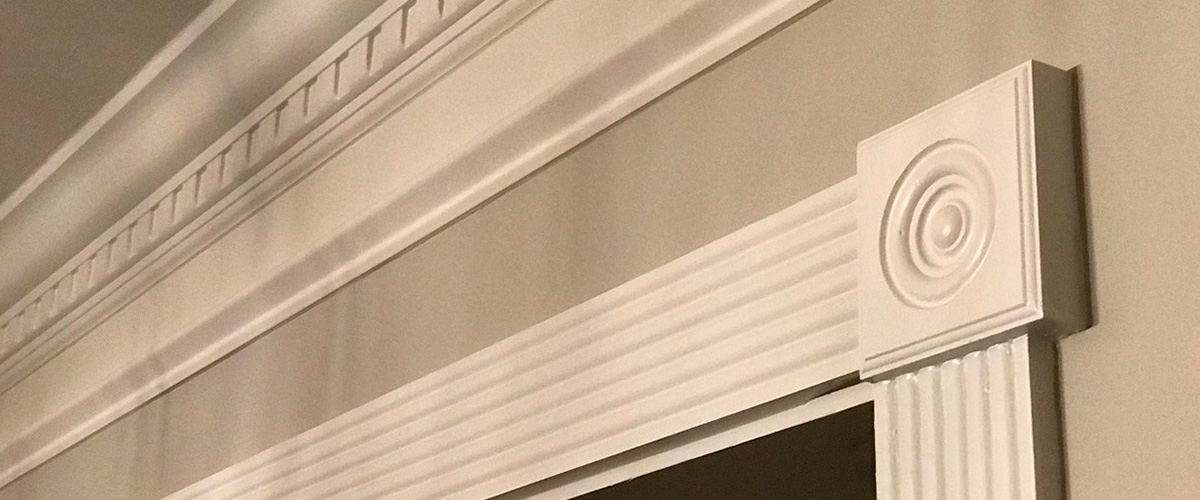 Elegant crown molding