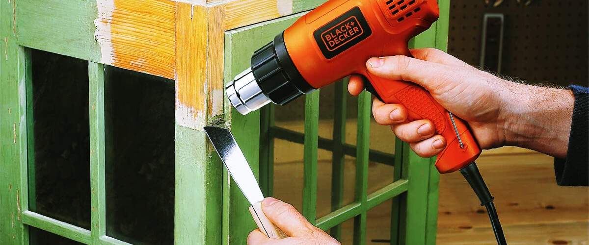 step-by-step guide to removing paint with a heat gun